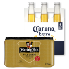 Hertog Jan pilsener, Hertog Jan 0.0%, Corona of Bud